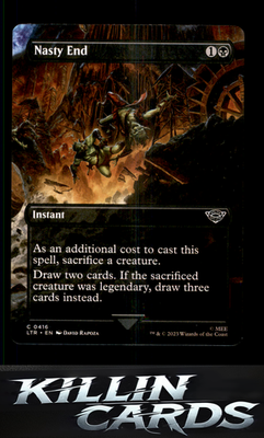 Nasty End (Borderless) 416 Magic C Universes Beyond: The Lord of the Rings: Tale