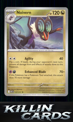 Noivern 157/217 Pokemon Uncommon ME: Ascended Heroes Card NM