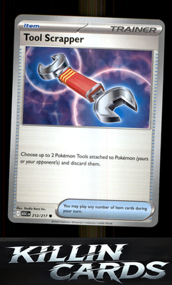 Tool Scrapper 212/217 Pokemon Common ME: Ascended Heroes Card NM