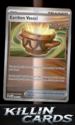 Earthen Vessel 106/131 Pokemon Uncommon SV: Prismatic Evolutions Card NM