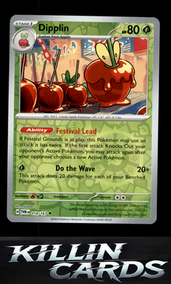 Reverse Holofoil Dipplin - 018/167 018/167 Pokemon Uncommon SV06: Twilight Masqu