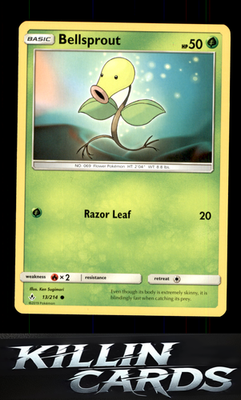 Bellsprout 13/214 Pokemon Common SM - Unbroken Bonds Card NM