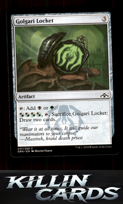 Golgari Locket 237 Magic C Guilds of Ravnica Card NM
