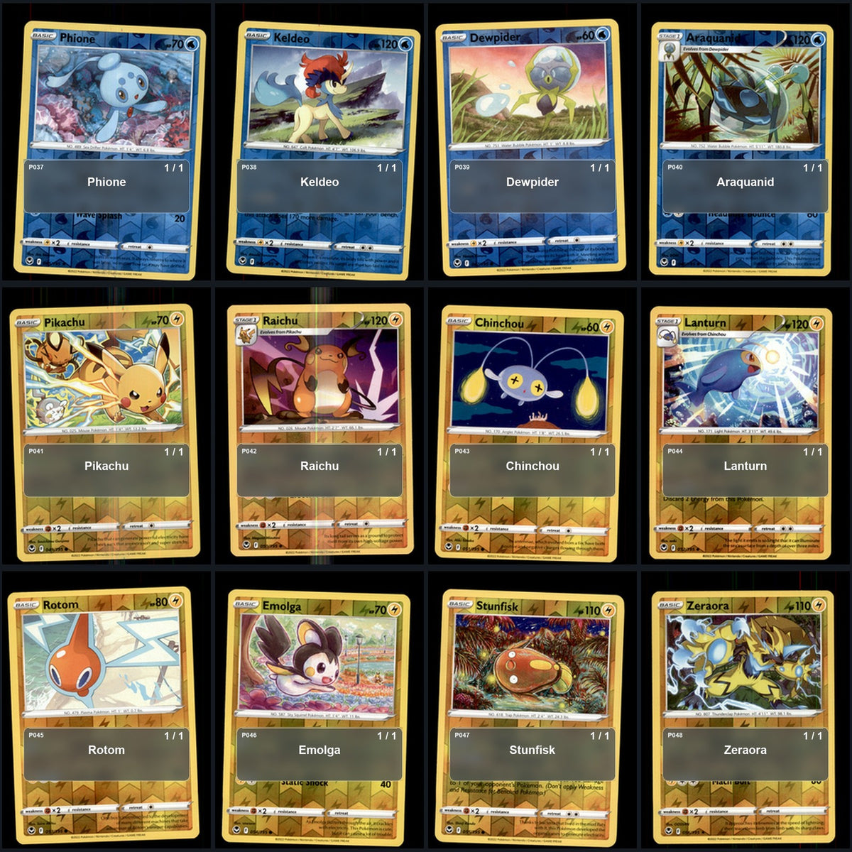 Pokemon TCG SWSH12: Silver Tempest Reverse Holo Master Set 133 Reverse Holo Card