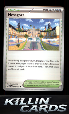 Mesagoza - 178/198 178/198 Pokemon Uncommon SV01: Scarlet & Violet Base Set Card