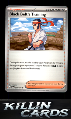 Black Belt's Training - 099/131 099/131 Pokemon Common SV: Prismatic Evolutions