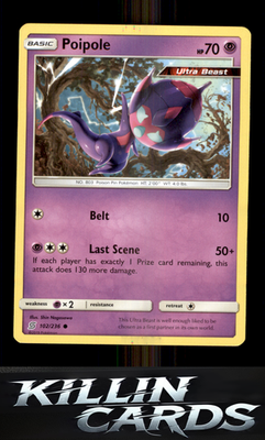 Poipole 102/236 Pokemon Common SM - Unified Minds Card NM