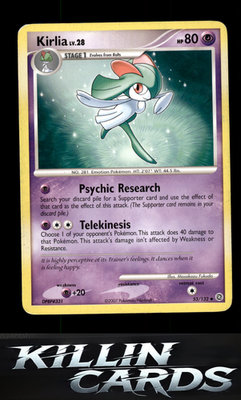 Kirlia 53/132 Pokemon Uncommon Secret Wonders Card LP