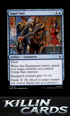 Super Suit 78 Magic C Marvel Super Heroes Card NM