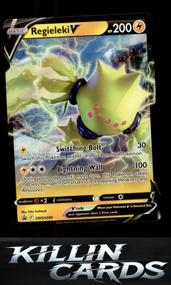 Regieleki V - SWSH280 SWSH280 Pokemon Promo SWSH: Sword & Shield Promo Cards Car