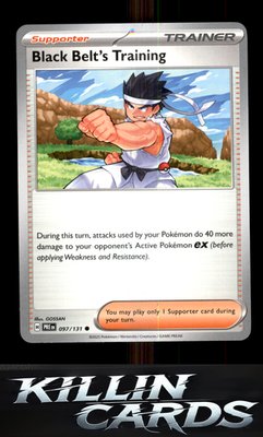 Black Belt's Training - 097/131 097/131 Pokemon Common SV: Prismatic Evolutions