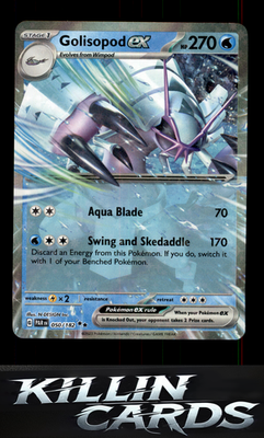 Golisopod ex - 050/182 050/182 Pokemon Double Rare SV04: Paradox Rift Card NM