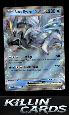 Black Kyurem ex (Surging Sparks Stamped) 048/191 Pokemon Double Rare Miscellaneo