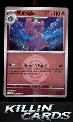 Reverse Holofoil Mismagius (Dusk Ball) 086/217 Pokemon Rare ME: Ascended Heroes