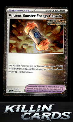 Ancient Booster Energy Capsule 159/182 Pokemon Uncommon SV04: Paradox Rift Card