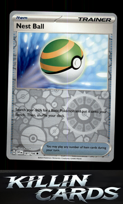 Reverse Holofoil Nest Ball - 181/198 181/198 Pokemon Uncommon SV01: Scarlet & Vi