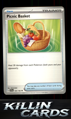 Picnic Basket 184/198 Pokemon Uncommon SV01: Scarlet & Violet Base Set Card NM