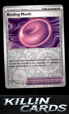 Reverse Holofoil Binding Mochi 095/131 Pokemon Uncommon SV: Prismatic Evolutions