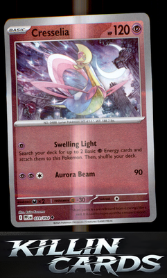 Reverse Holofoil Cresselia 039/094 Pokemon Uncommon ME02: Phantasmal Flames Card