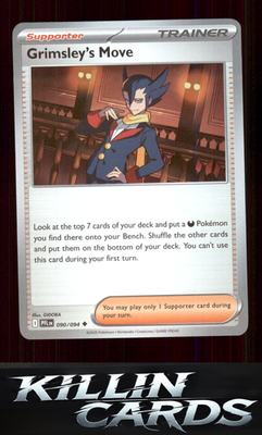 Grimsley's Move - 090/094 090/094 Pokemon Uncommon ME02: Phantasmal Flames Card