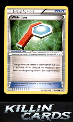 Wide Lens 95/108 Pokemon Uncommon XY - Roaring Skies Card NM