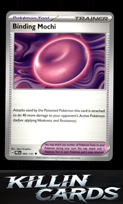 Binding Mochi 095/131 Pokemon Uncommon SV: Prismatic Evolutions Card NM