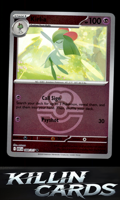 Reverse Holofoil Kirlia (Love Ball) 088/217 Pokemon Common ME: Ascended Heroes C