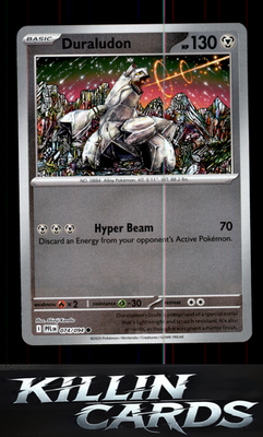 Reverse Holofoil Duraludon 074/094 Pokemon Common ME02: Phantasmal Flames Card N