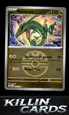 Rayquaza (Friend Ball) 153/217 Pokemon Rare ME: Ascended Heroes Card NM