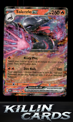 Salazzle ex - 016/088 016/088 Pokemon Double Rare ME03: Perfect Order Card NM