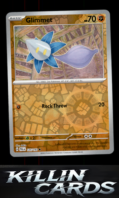 Reverse Holofoil Glimmet - 125/193 125/193 Pokemon Common SV02: Paldea Evolved C