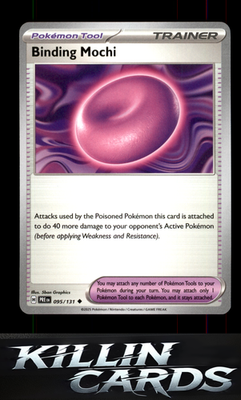 Binding Mochi 095/131 Pokemon Uncommon SV: Prismatic Evolutions Card NM