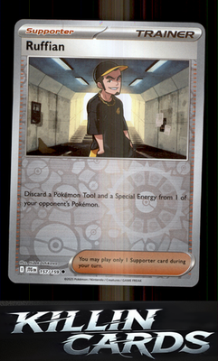 Reverse Holofoil Ruffian - 157/159 157/159 Pokemon Uncommon SV09: Journey Togeth