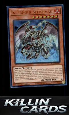 1st Edition Infernoid Seitsemas BLTR-EN063 YuGiOh Ultra Rare Battles of Legend: