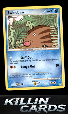 Swinub 123/146 Pokemon Common Legends Awakened Card LP