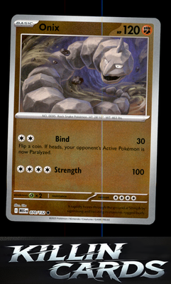Onix 070/132 Pokemon Common ME01: Mega Evolution Card NM