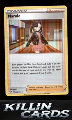 Marnie 56/73 Pokemon Holo Rare Champion's Path Card NM