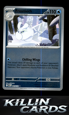 Frosmoth 043/132 Pokemon Uncommon ME01: Mega Evolution Card NM