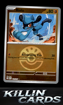 Reverse Holofoil Riolu (Friend Ball) 112/217 Pokemon Common ME: Ascended Heroes