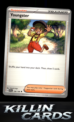 Youngster 198/198 Pokemon Uncommon SV01: Scarlet & Violet Base Set Card NM
