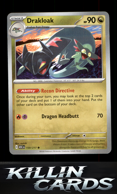 Drakloak - 159/217 159/217 Pokemon Common ME: Ascended Heroes Card NM