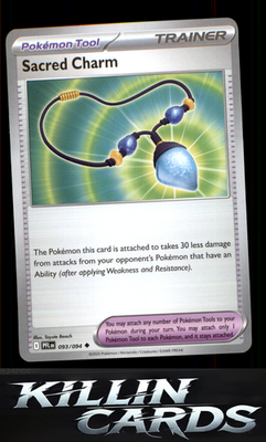 Sacred Charm - 093/094 093/094 Pokemon Uncommon ME02: Phantasmal Flames Card NM