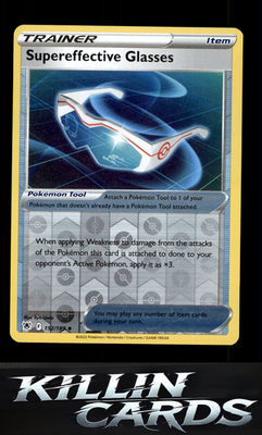 Reverse Holofoil Supereffective Glasses 152/189 Pokemon Uncommon SWSH10: Astral
