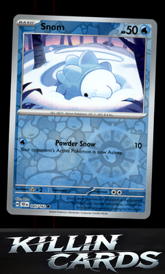 Reverse Holofoil Snom - 045/162 045/162 Pokemon Common SV05: Temporal Forces Car