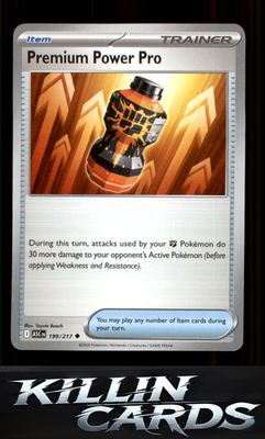 Premium Power Pro 199/217 Pokemon Uncommon ME: Ascended Heroes Card NM