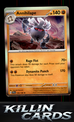 Annihilape 109/198 Pokemon Rare SV01: Scarlet & Violet Base Set Card NM