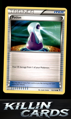 Potion 132/149 Pokemon Common Boundaries Crossed Card LP