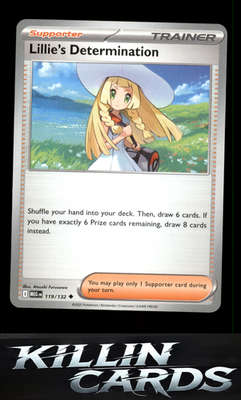 Lillie's Determination - 119/132 119/132 Pokemon Uncommon ME01: Mega Evolution C