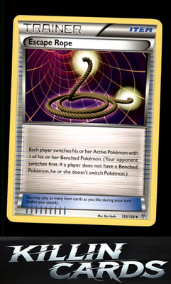 Escape Rope 120/135 Pokemon Uncommon Plasma Storm Card LP