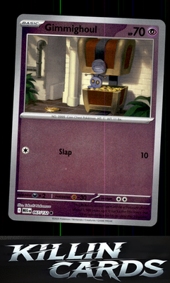 Reverse Holofoil Gimmighoul 067/132 Pokemon Common ME01: Mega Evolution Card NM